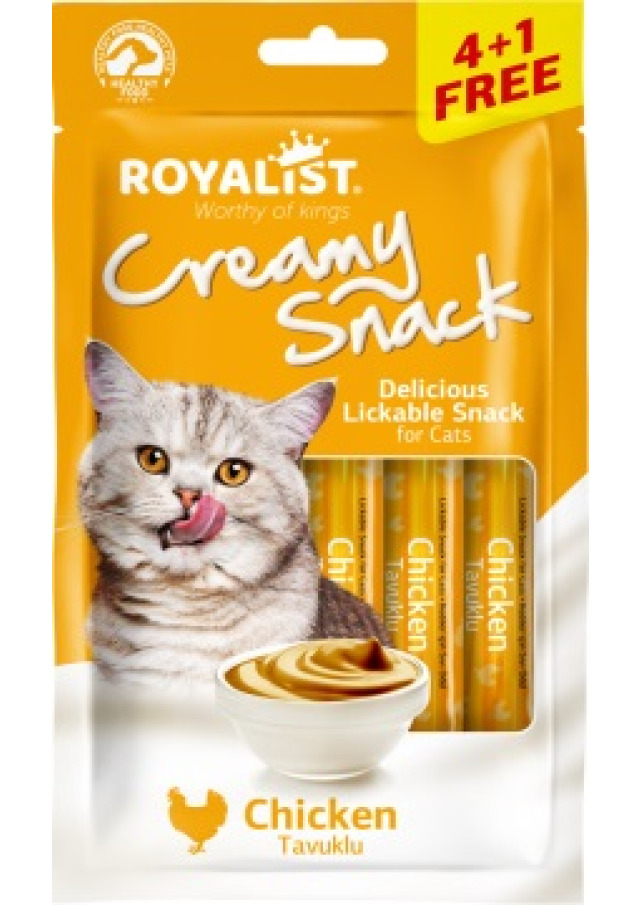 ROYALIST CREAMY SNACK - CHİCKEN 75 GR