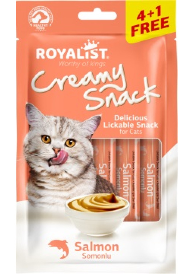 ROYALIST CREAMY SNACK - SALMON 75 GR