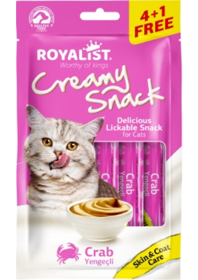 ROYALİST CREAMY SNACK - CRAB YENGEÇ 75 GR